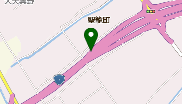 新新バイパス 大夫興野IC 下り 出口の地図画像