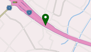 新新バイパス 聖籠IC 上り 出口の地図画像