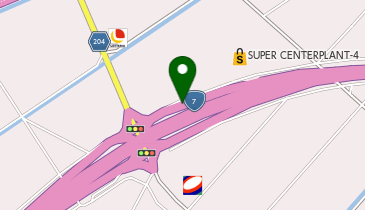 新新バイパス 蓮野IC 下り 入口の地図画像