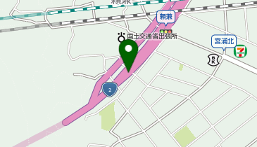 三原バイパス 頼兼町 下り 入口の地図画像