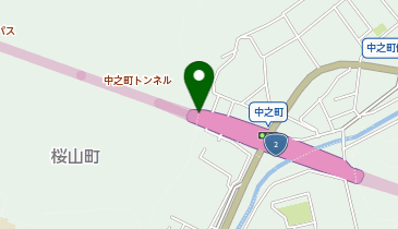 三原バイパス 中之町 上り 出口の地図画像