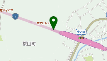 三原バイパス 中之町 下り 入口の地図画像