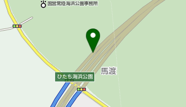 常陸那珂有料道路(無料区間) ひたち海浜公園IC 下り 入口の地図画像