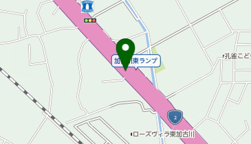 加古川バイパス 加古川東 下り 入口の地図画像