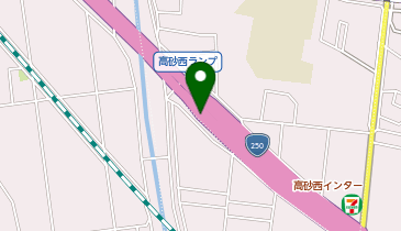 姫路バイパス 高砂西 下り 入口の地図画像