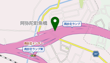 加古川バイパス 高砂北 上り 入口の地図画像