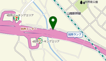 姫路バイパス 別所 上り 入口の地図画像