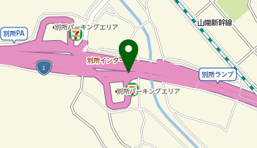 姫路バイパス 別所 下り 出口の地図画像