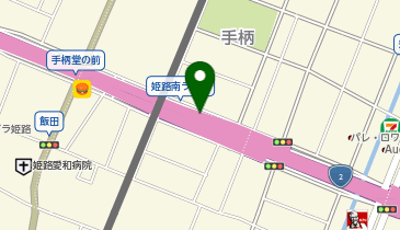 姫路バイパス 姫路南 上り 出口の地図画像