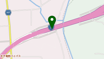 太子竜野バイパス 片吹 下り 出口の地図画像