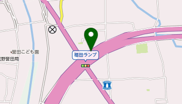 太子竜野バイパス 福田 上り 入口の地図画像