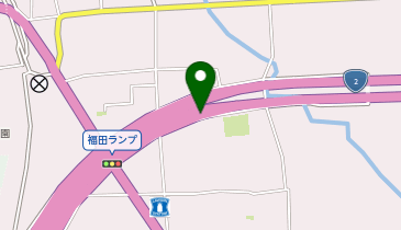 太子竜野バイパス 福田 下り 出口の地図画像