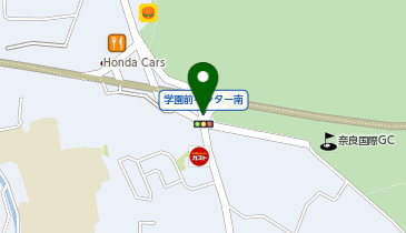 阪奈道路 学園前IC 上り 入口の地図画像