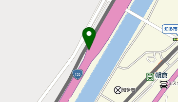 西知多産業道路 朝倉IC 上り 出口の地図画像