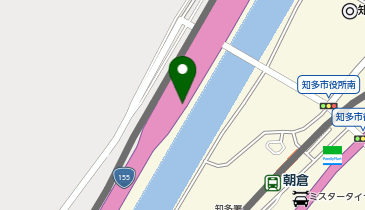 西知多産業道路 朝倉IC 下り 入口の地図画像