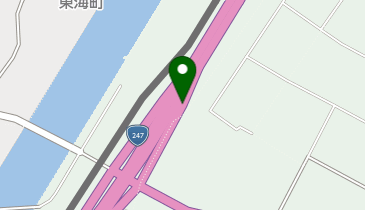 西知多産業道路 横須賀IC 下り 出口の地図画像