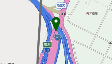 西知多産業道路 東海IC 上り 入口の地図画像