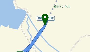 松島有料道路 知十IC 下り 出口の地図画像