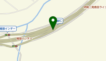 伊勢二見鳥羽ライン 楠部IC 上り 出口の地図画像