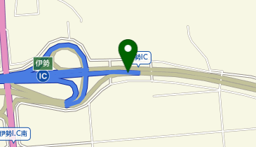 伊勢二見鳥羽ライン 伊勢IC 上り 出口の地図画像