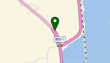 伊勢二見鳥羽ライン 鳥羽IC 下り 出口の地図画像