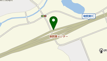 伊勢二見鳥羽ライン 朝熊東IC 下り 入口の地図画像