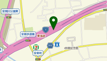 浜松バイパス 北島 下り 出口の地図画像