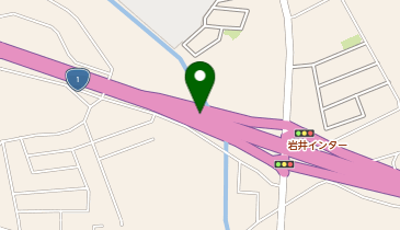 磐田バイパス 岩井IC 上り 出口の地図画像