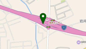 磐田バイパス 岩井IC 下り 入口の地図画像