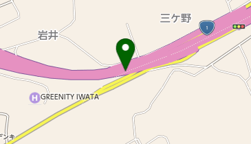 磐田バイパス 三ヶ野IC 下り 入口の地図画像