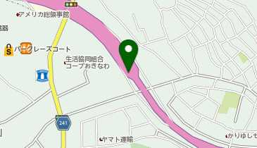 西原バイパス(国道330) 光栄交差点 下り 出口の地図画像