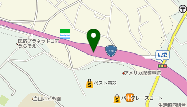 浦添バイパス 光栄交差点 下り 入口の地図画像