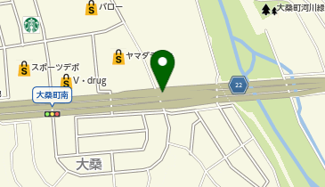 金沢外環状道路山側幹線(山側環状) 大桑IC 上り 入口の地図画像