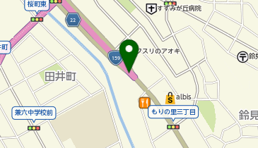 金沢外環状道路山側幹線(山側環状) 鈴見IC 上り 出口の地図画像