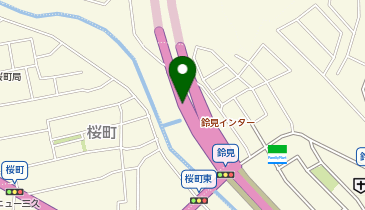 金沢外環状道路山側幹線(山側環状) 鈴見IC 上り 入口の地図画像