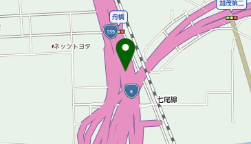 津幡バイパス 舟橋IC 下り 入口の地図画像