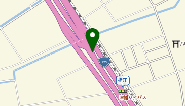 津幡バイパス 狩鹿野IC 下り 入口の地図画像