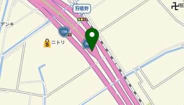 津幡バイパス 内日角IC 上り 出口の地図画像