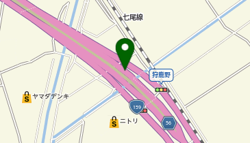 津幡バイパス 内日角IC 下り 入口の地図画像