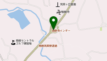 鳥栖筑紫野道路 国泰寺IC 上り 出口の地図画像