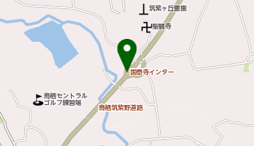 鳥栖筑紫野道路 国泰寺IC 下り 出口の地図画像