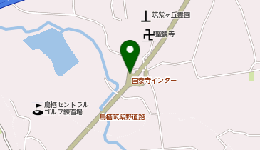 鳥栖筑紫野道路 国泰寺IC 下り 入口の地図画像