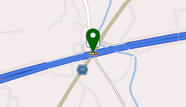 鳥栖筑紫野道路 門前交差点 下り 入口の地図画像