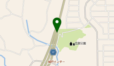 鳥栖筑紫野道路 城戸IC 上り 出口の地図画像