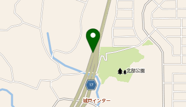 鳥栖筑紫野道路 城戸IC 下り 入口の地図画像