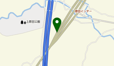 鳥栖筑紫野道路 原田IC 下り 出口の地図画像