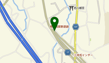 鳥栖筑紫野道路 三本松IC 上り 出口の地図画像