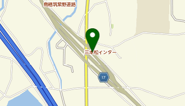 鳥栖筑紫野道路 三本松IC 上り 入口の地図画像