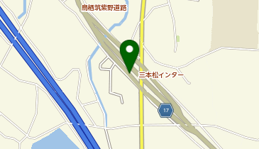 鳥栖筑紫野道路 三本松IC 下り 入口の地図画像