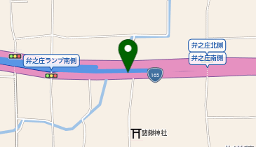 大和高田バイパス 弁之庄 上り 出口の地図画像